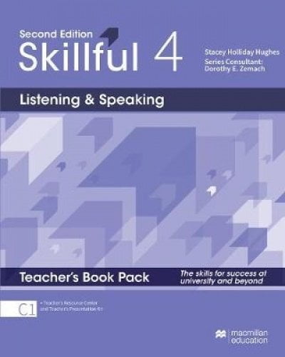 Skillful (2ed) - Listening and Speaking Teacher's book - Level 4/C1 + Online Code + with Teacher's Resource Center and Presentation Kit