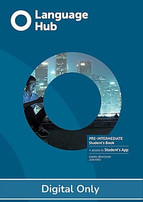 Language Hub Pre-Intermediate Student eBook + Digital Workbook