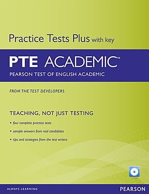 Pearson Test of English PTE Academic - Practice Tests Plus with Key Pack