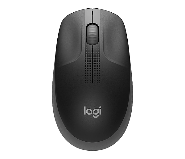 Logitech M190 Full-Size Wireless Mouse - Charcoal