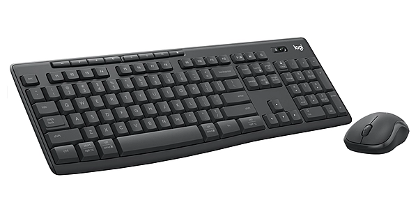 Logitech MK370 Wireless Keyboard and Mouse Combo for Business Silent Touch technology Smooth optical tracking