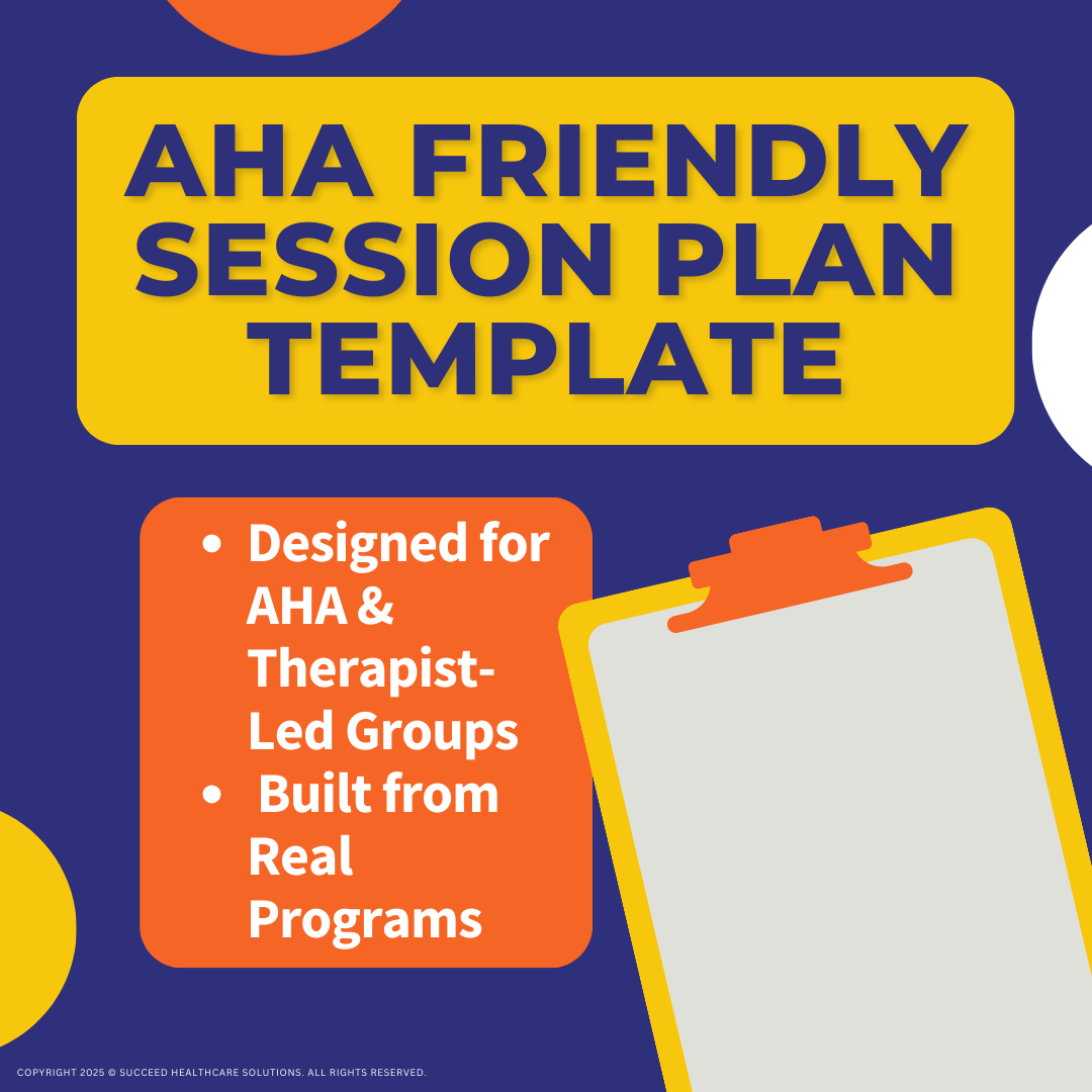 AHA Friendly Session Plan Template AHA Friendly Session Plan Template