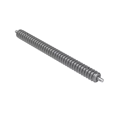 COURSER Roller - Grooved Machined Solid Steel