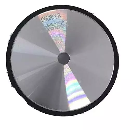 COURSER GRINDING WHEEL- Cubic Boron Nitride - 4-1/2 x 3/8 x 1/2 Hole COURSER GRINDING WHEEL- Cubic Boron Nitride - 4-1/2 x 3/8 x 1/2 Hole