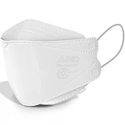 AMD P2 (N95) Certified Medical Respirator 50pcs - White Masks