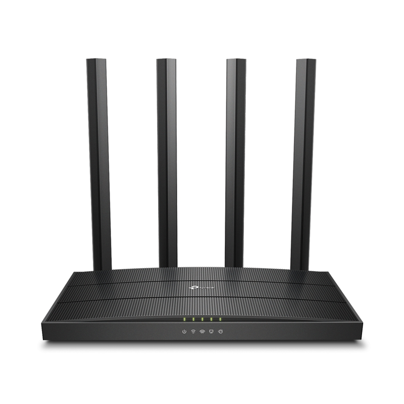 TP-Link Archer A6 AC1200 Wireless MU-Mimo Gigabit Router (OneMesh) Dual-Band Wi-Fi "" 867 Mbps at 5 GHz and 300 Mbps at 2.4 GHz band
