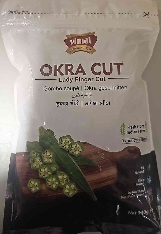Vimal Bhindi Cut (Okra) 340grms