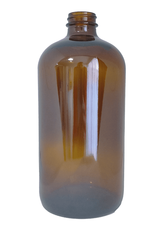 1 litre Amber Glass Bottle