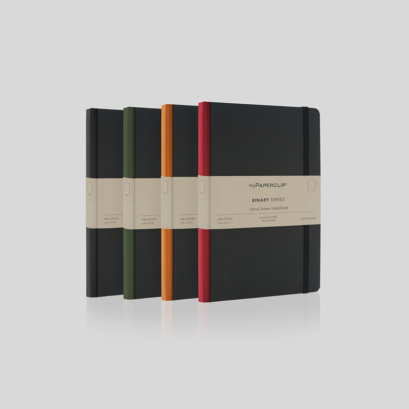 myPAPERCLIP Binary Series A5 Notebook