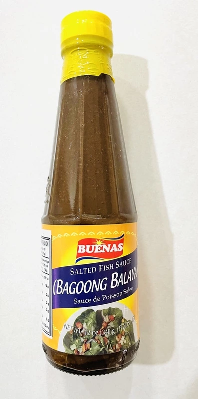 Bagoong Balayan Salted Fish Sce BUENAS 340g