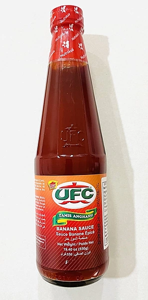 Banana Ketchup - Hot & Spicy UFC 550g Red