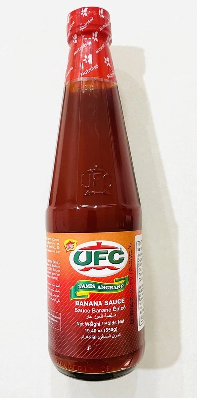 Banana Ketchup - Hot & Spicy UFC 550g Red