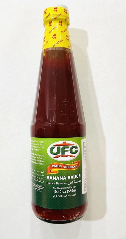 Banana Sauce - Reg UFC 550g Green