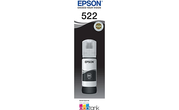 Epson T522 Black EcoTank Bottle