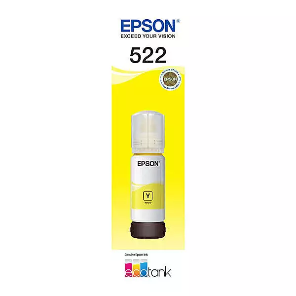 Epson T522 Yellow EcoTank Bottle