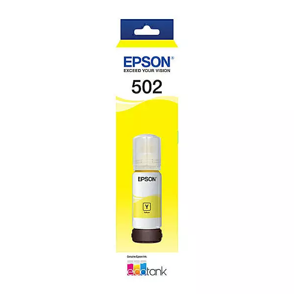 Epson T502 Yellow EcoTank Ink Cartridge