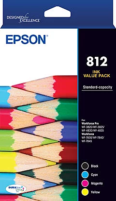 Epson 812 4 Ink Value Pack