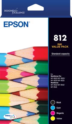 Epson 812 4 Ink Value Pack