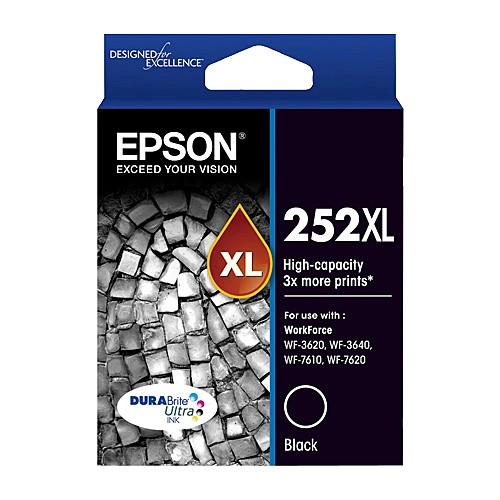 Epson 252XL Black Ink Cart