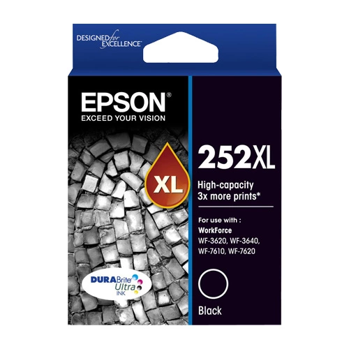 Epson 252XL Black Ink Cart