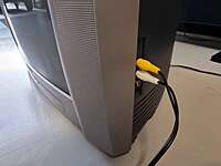 Vintage 25" CRT TV Silver Vintage 25" CRT TV Silver