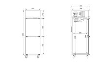 2-Door Upright Freezer/CFT24-2