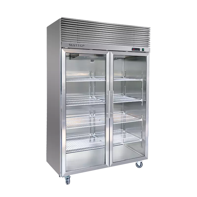 Three Glass Door Upright Fridge/CRT72-3SG