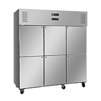 Dual Compressor 6-Door Upright Freezer/CFT-72-6