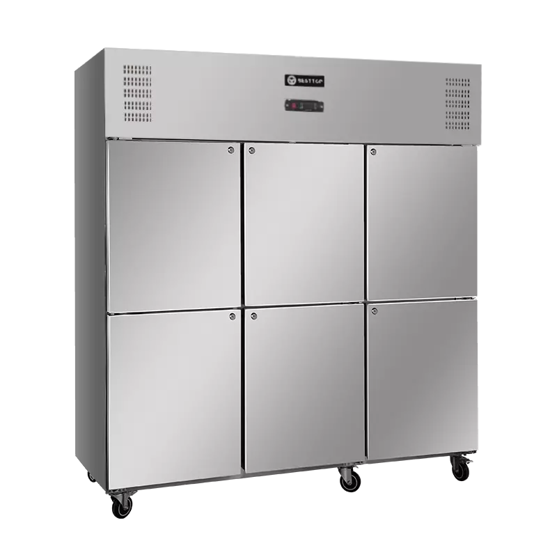 Dual Compressor 6-Door Upright Freezer/CFT-72-6