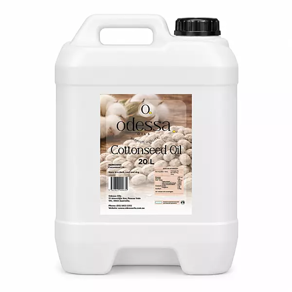 Cottonseed Oil - 20L - Cube
