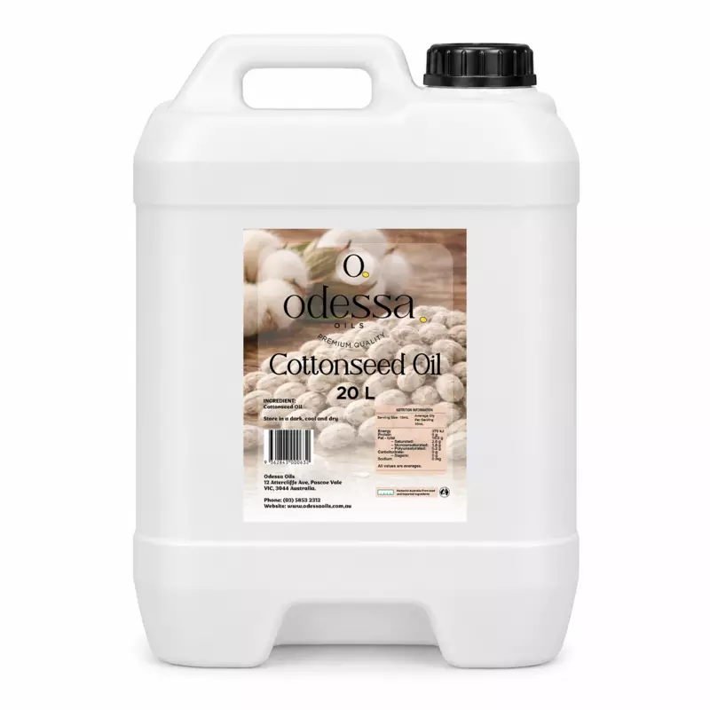 Cottonseed Oil - 20L - Cube