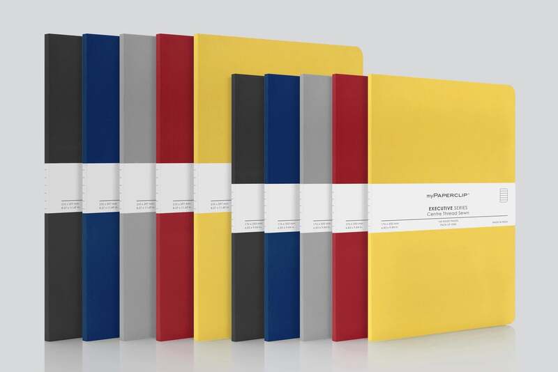 myPAPERCLIP Centre Thread Sewn A4 Notebook