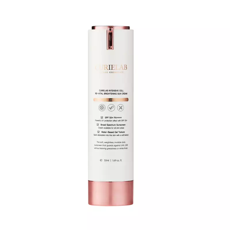 CURIELAB INTENSIVE BRIGHTENING SUN CREAM SPF50+