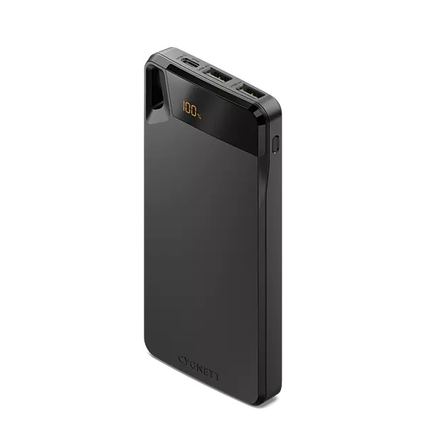 10000 mAh Power Bank - Black