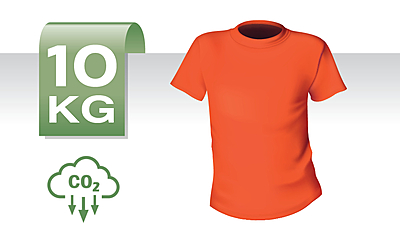 CLOTHING CARBON CREDITS Certificate - offset 10kg CO2-e