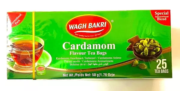 Wag Bakri Cardamom Tea Bag 50g