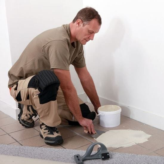 CARPET LAYING (ADHESIVE METHOD) CARPET LAYING (ADHESIVE METHOD)