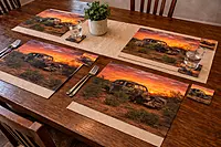 Car Sunset Placemat