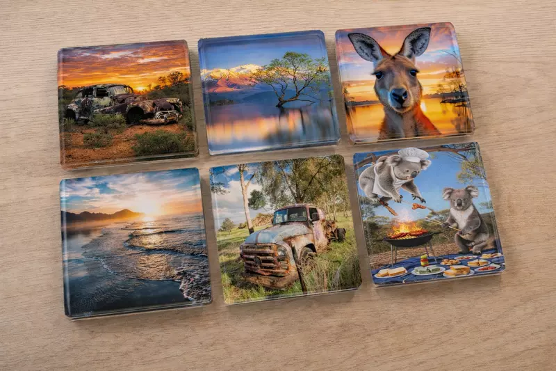 Drop Bear Coaster