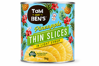 Tom & Ben's™ Pineapple Thin Slices L/Syrup 3kg