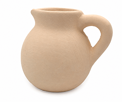 Chanukah Oil Jug with One Handle – Ceramic Craft