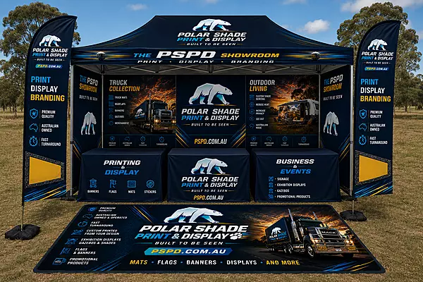 3 x 3 wall-600D WF Fabric(single sided printing)