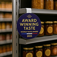 Shelf Talkers / Wobblers – 110 × 190 mm (One-Sided, 350 gsm Gloss)