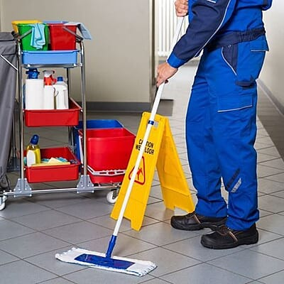 CLEANING OF WORKPLACE AMENITIES