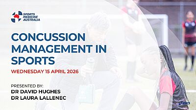 WEBINAR: Concussion management in sports