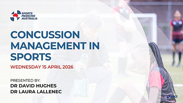 WEBINAR: Concussion management in sports