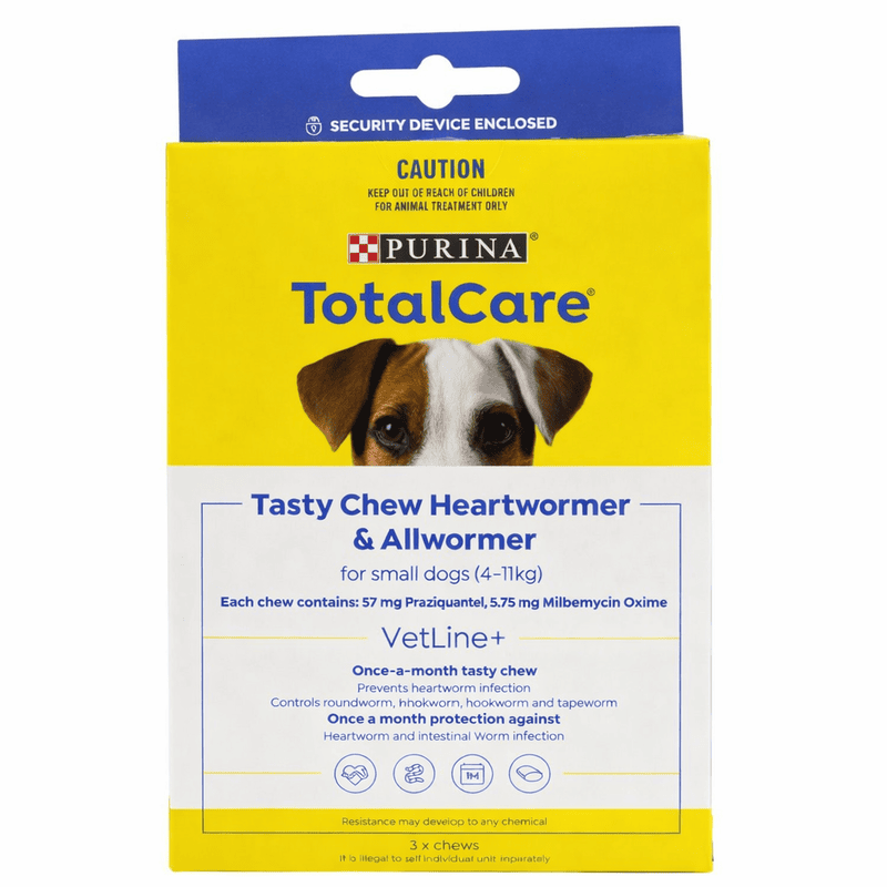 Nestle Purina TTLCR HeartWorm Allworm Small Dogs