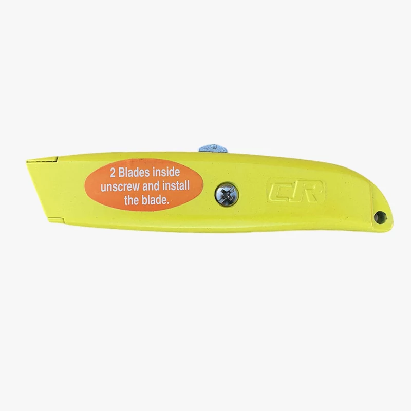 Craftwright Fluro Stanley Knife With Blades