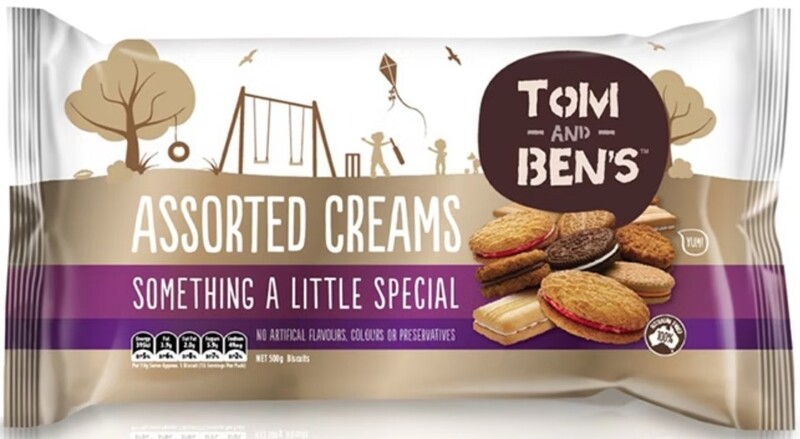Tom & Ben's™ Assorted Cream Biscuits 500g