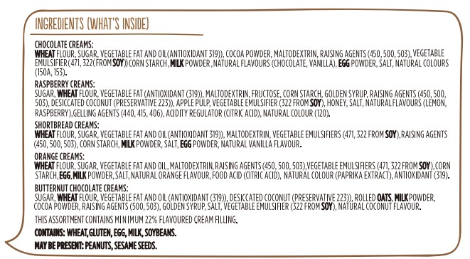 Tom & Ben's™ Assorted Cream Biscuits 500g